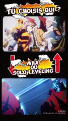 Mha ou solo leveling ! 111