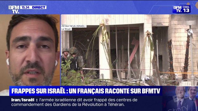 Frappes iraniennes sur Israël: Depuis 4 jours et 4 nuits, nous sommes coincés ici sous les missiles , raconte un Français en voyage à Jérusalem