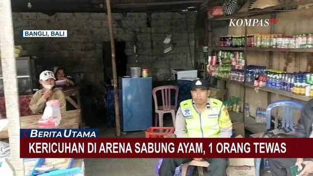 Bentrok di Arena Judi Sabung Ayam Bangli: 1 Orang Tewas, 2 Lainnya Luka-Luka