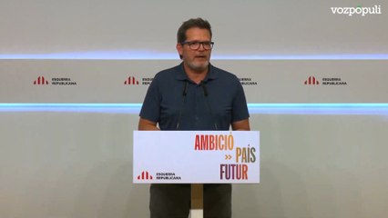 ERC pide a Sánchez "hacer limpieza"