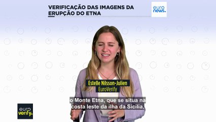 Vídeos turísticos da erupção do Etna são reais e não gerados por IA