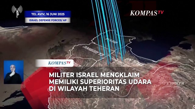 Militer Israel Mengklaim Superioritas Udara di Wilayah Teheran, Iran