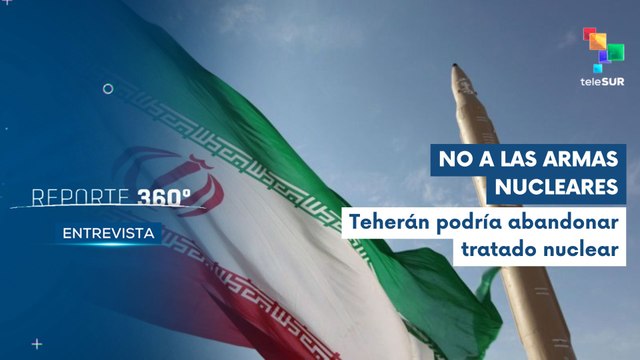 Entrevista | Irán se opone al desarrollo de armas nucleares