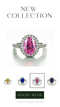 1218 custom made vintage inspired sapphire and diamond floral halo engagement rings