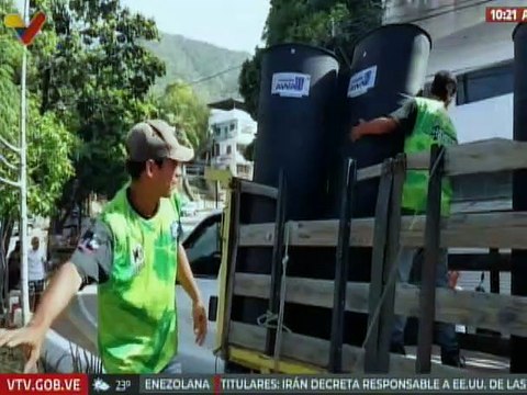 La Guaira | Más de 140 familias fueron beneficiadas con entrega de tanques de almacenamiento de agua