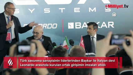 Baykar ve Leonardo’dan Paris'te tarihi imza