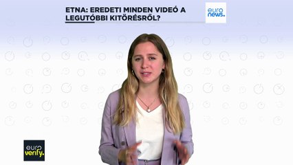 Euroverify: nem minden Etna-videó eredeti
