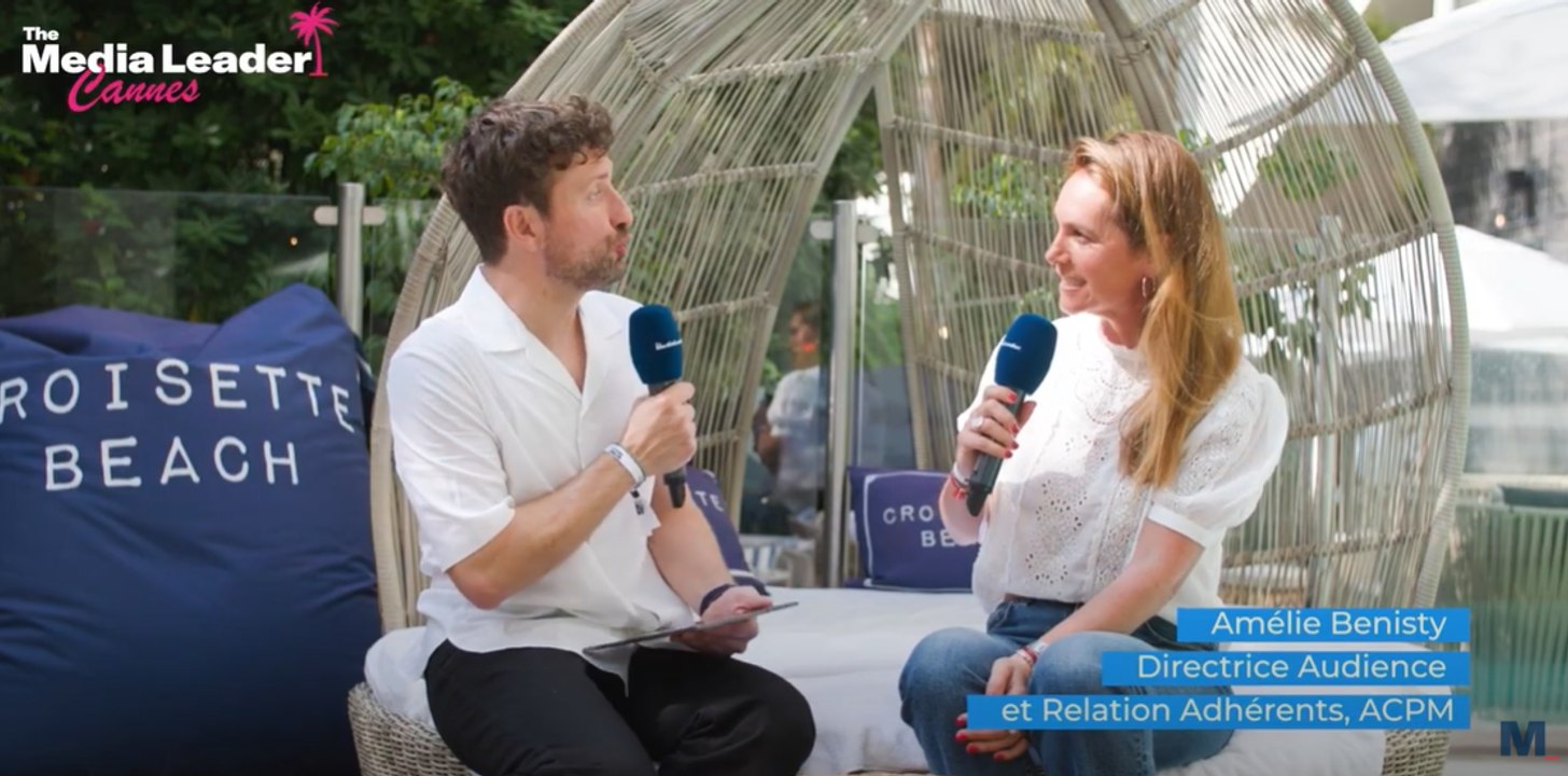 Cannes Lions 2025 : Talk Video - The Media Leader Cannes - Amélie Benisty (ACPM)