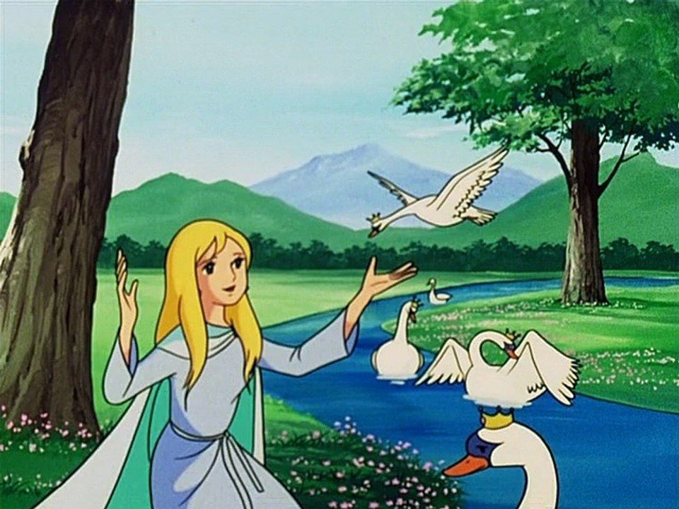 [R-Raws] Sekai Meisaku Douwa - Manga Series - 08 - The Wild Swan (DVD 640x480 x264 10bit AC3) [0509B587]