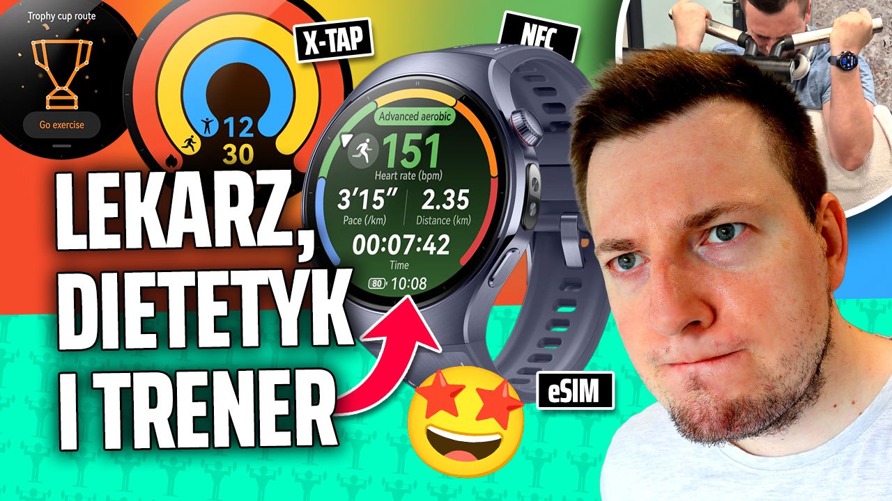 Smartwatch, z którym WRÓCIŁEM DO FORMY. Huawei Watch 5