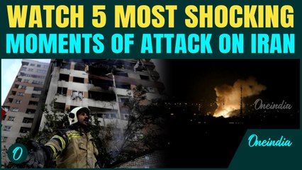 WATCH: 5 Most TERRIFYING Videos Of Israeli Strike On Tehran | Fireballs Erupt, Chaos Grips Capital