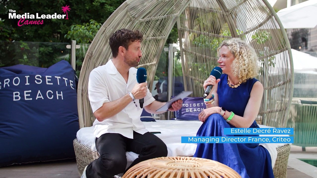 Cannes Lions 2025 : Talk Video - The Media Leader Cannes -  Estelle Decré Ravez (Criteo)