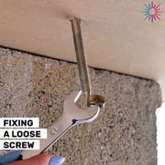 No more struggles with a loose screw