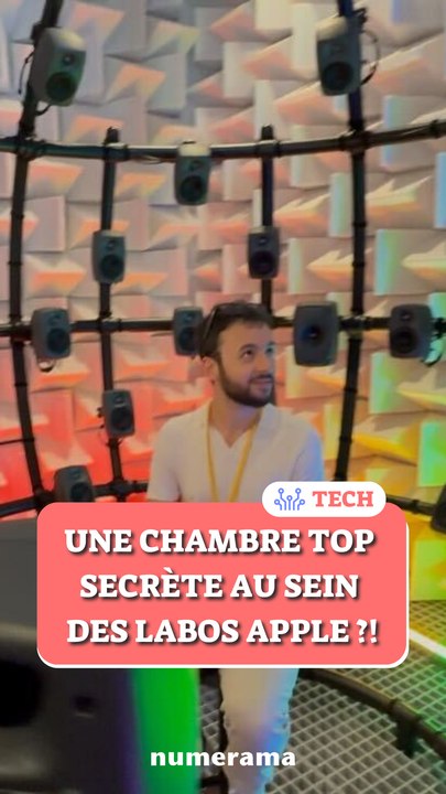 Une chambre top secrète au sein des laboratoires Apple ?! #shorts