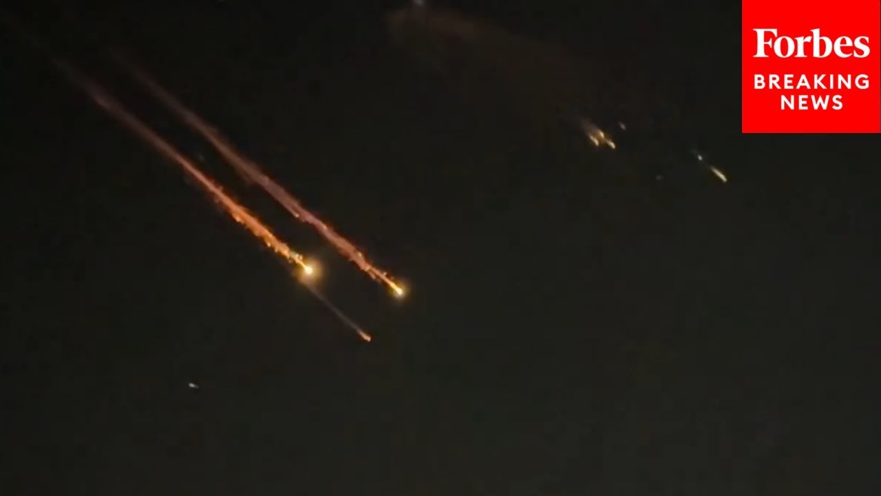 Sirens Ring Out In Israel After Iran Launches New Wave Of Missiles