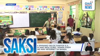 High tide, nagdulot ng pagbaha sa ilang paaralan; ilang klase, suspendido | Saksi