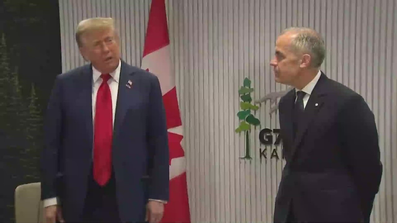 Trump Hits Trudeau with Public Jab at G7 Summit in Front of Carney