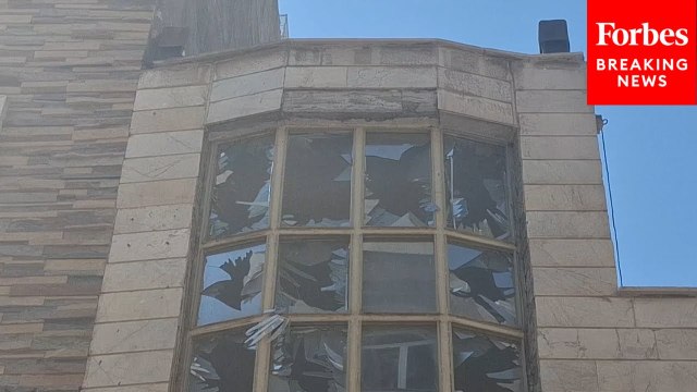Buildings Damaged By Israeli Missile Strikes In Tehran, Iran