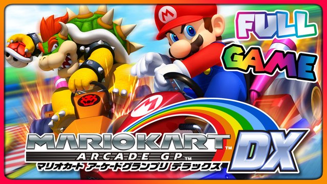 Mario Kart Arcade GP DX FULL GAME Longplay (4K)