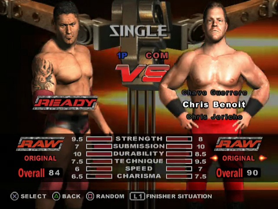 WWE Smackdown! vs. Raw online multiplayer - ps2