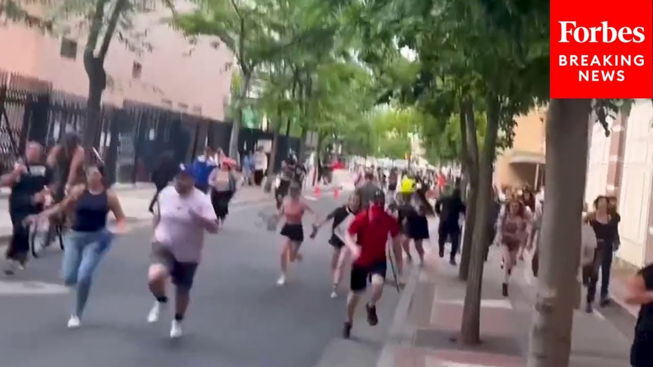 People Flee, Hide In Buildings After Shooting At 'No Kings' Protest In Salt Lake City, Utah