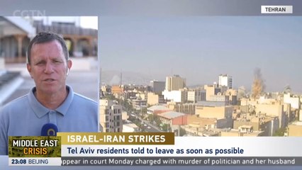 Reporting from Tel Aviv as Iran’s attack continue