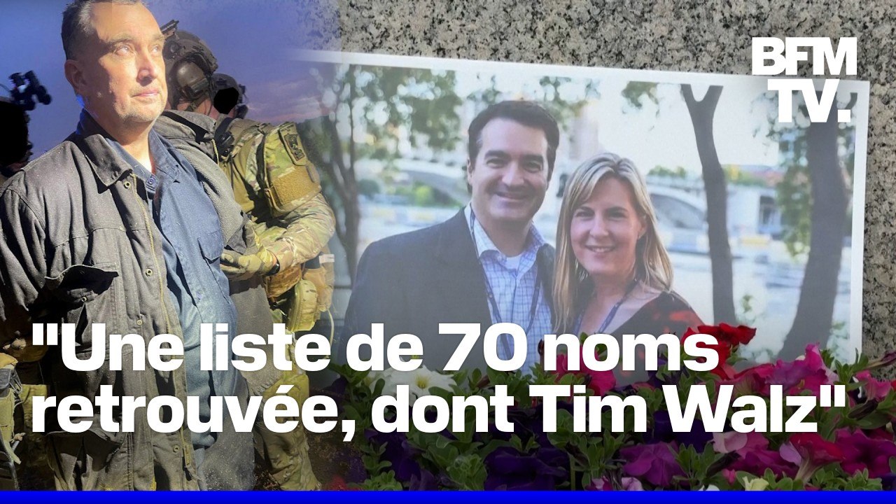 Meurtre d’une élue démocrate: le tueur présumé ciblait près de 70 personnalités politiques et militantes américaines