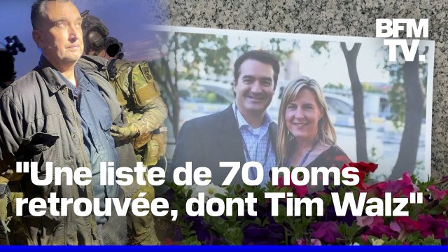 Meurtre d’une élue démocrate: le tueur présumé ciblait près de 70 personnalités politiques et militantes américaines