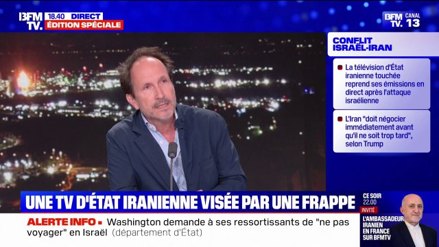 Conflit Iran-Israël: C’est la riposte du 7 octobre qui continue , affirme Stéphane Simon, journaliste et co-auteur de 7 octobre : la riposte – Israël-Iran, la guerre secrète (Fayard)