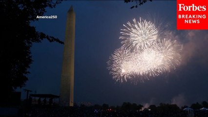 The Fireworks Show For The Army's 250th Anniversary Takes Place In Washington, DC