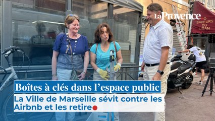 Boîtes à clés dans l'espace public : la Ville de Marseille sévit contre les Airbnb et les retire