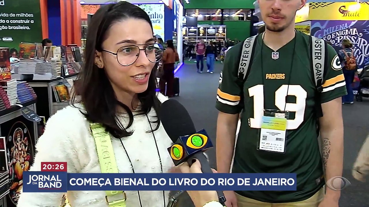 Bienal do livro começa no Rio de Janeiro