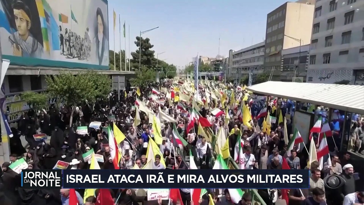 Com mísseis, Irã revida ataque de Israel