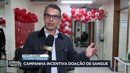 Campanha incentiva doação de sangue