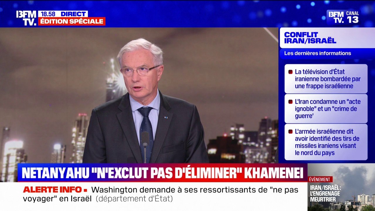 Iran: "C’est normal que le Premier ministre israélien n’exclue pas de s’en prendre à une personne essentielle au bon fonctionnement de l’État iranien", affirme l’amiral Jean-Louis Vichot, ancien chef de la mission militaire française auprès de l’OTAN
