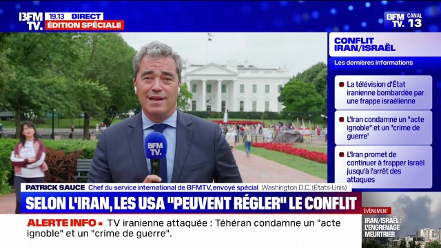 Selon l'Iran, les Etats-Unis peuvent régler le conflit avec Israël