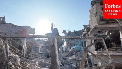 Footage Shows Destruction In The Aftermath Of Iranian Airstrikes On Israel
