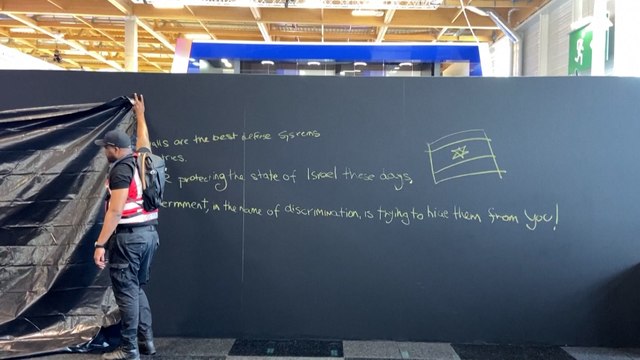 Des stands d'armement israéliens interdits au salon du Bourget