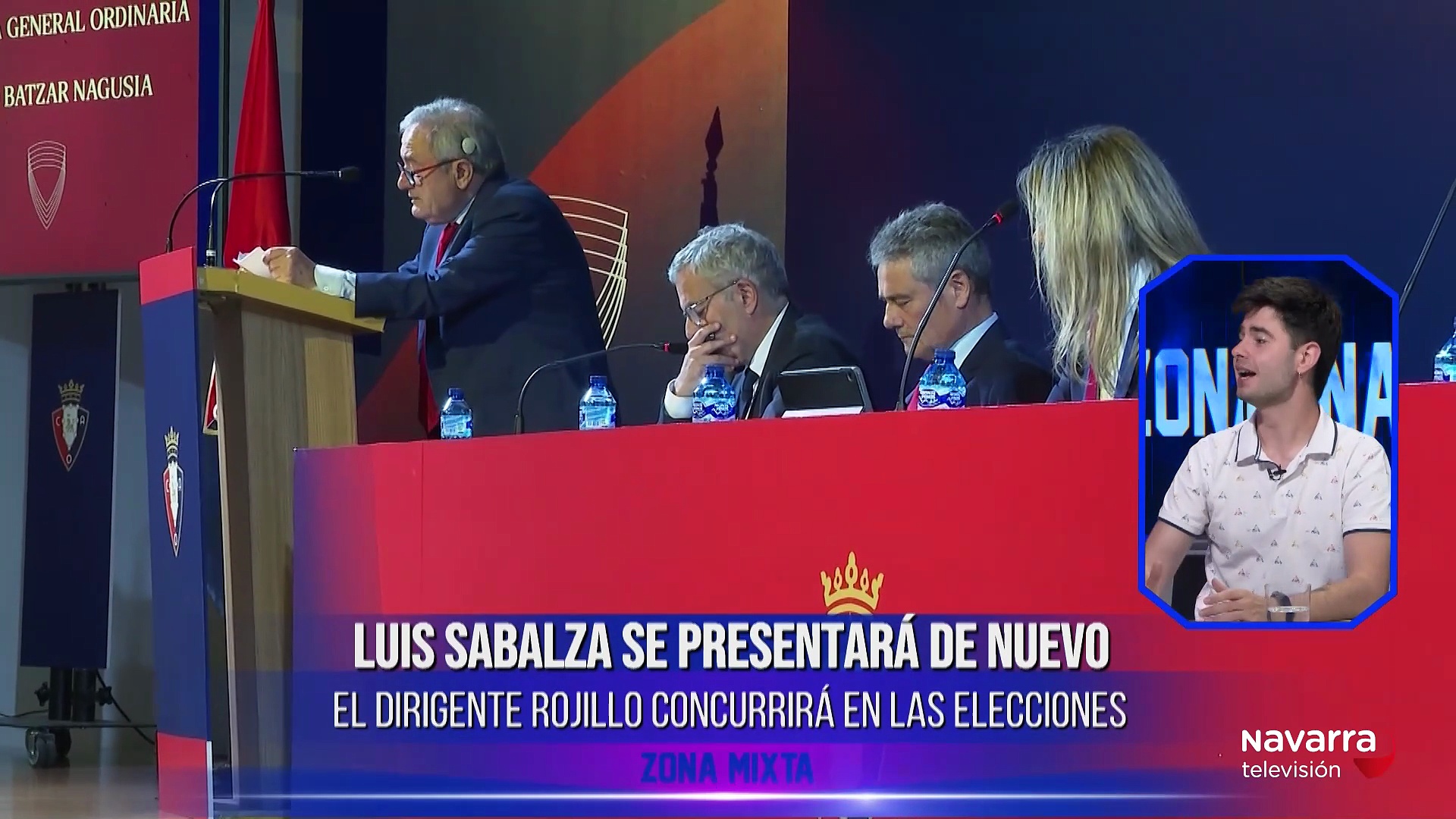 Zona Mixta 16/06/2025 Analizamos las palabras del presidente, Luis Sabalza, sobre el futuro de Osasuna con Rubén Díez y Francisco Montavez 'Tabe'. Además, nos visitan integrantes del Tafa Fútbol Sala para comentar su ascenso a División de Honor Plata