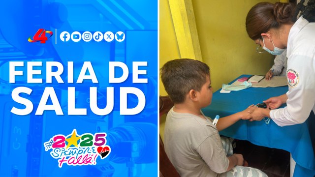 Niños sanos y felices 🧒👧 | Feria de Salud en Managua contra enfermedades respiratorias y gastrointestinales