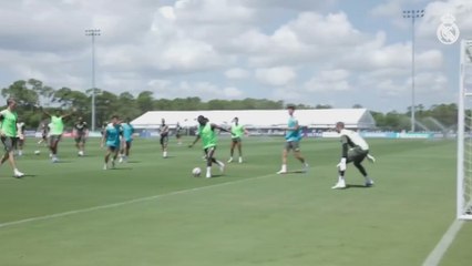 El Real Madrid continúa preparando en Florida el partido contra el Al Hilal