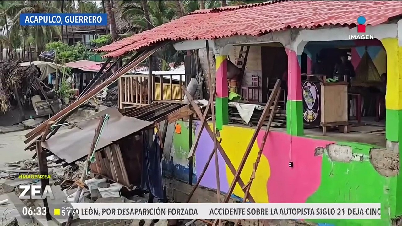 Comerciantes de Acapulco lo pierden todo tras el paso de la tormenta tropical Dalila