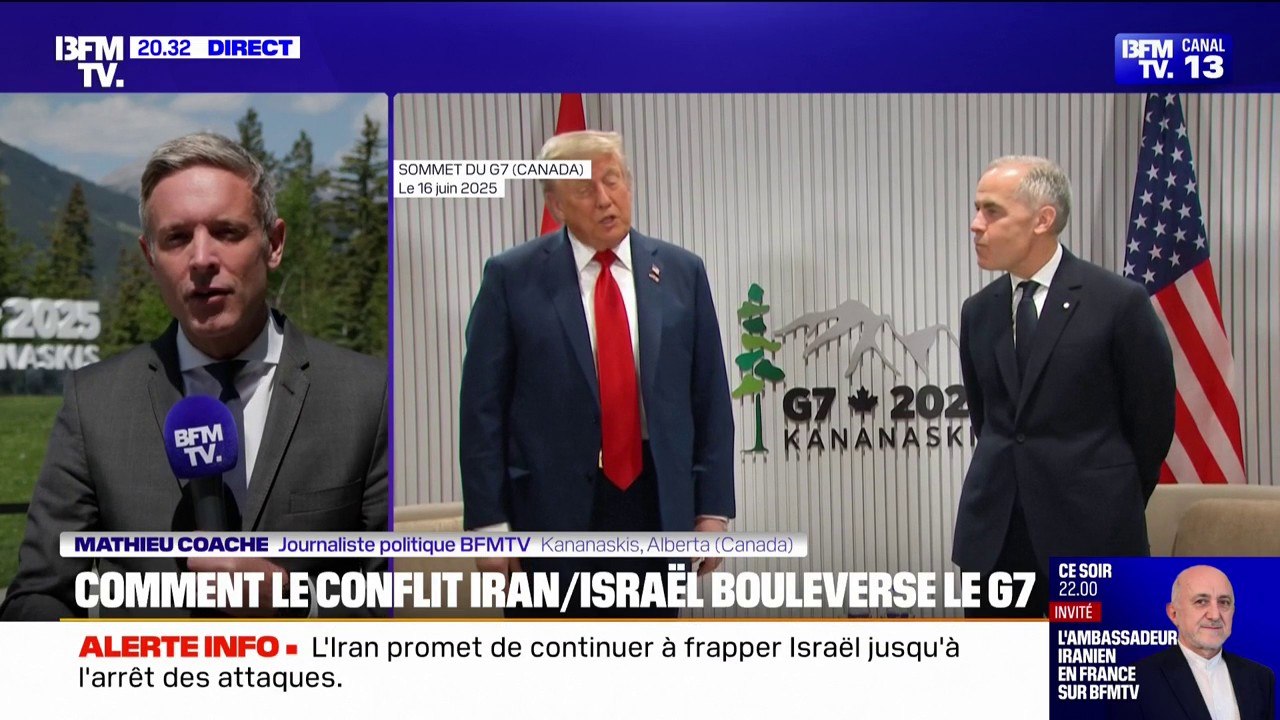 Iran-Israël: quelle réponse des dirigeants au G7?