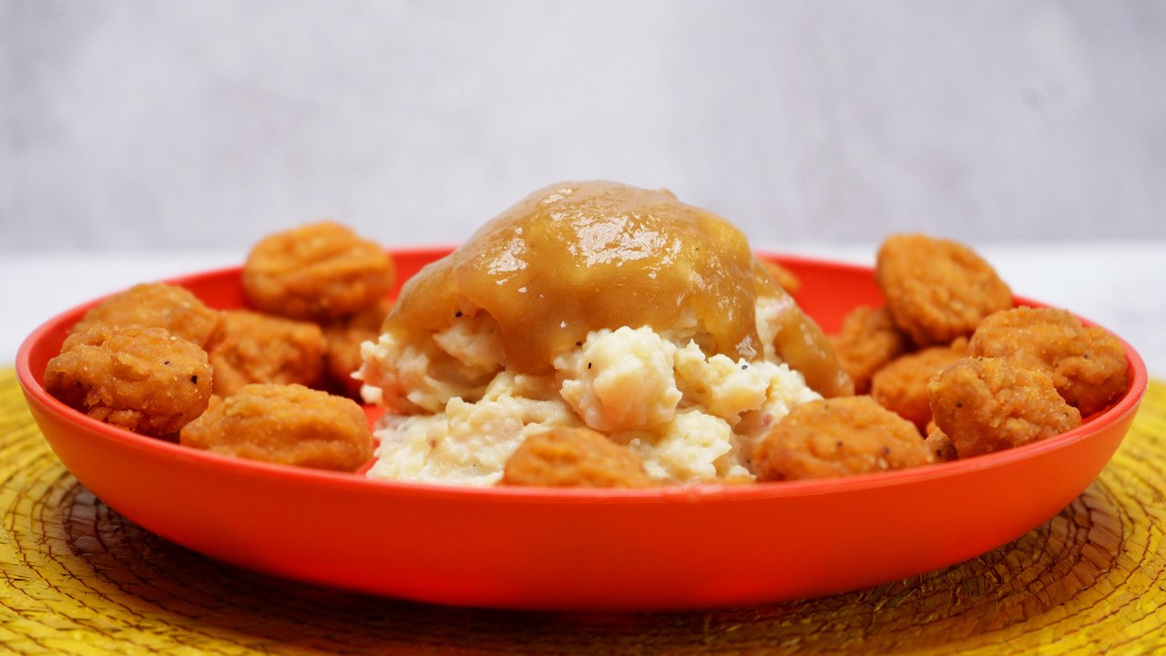 Puré de papa del KFC con tocino