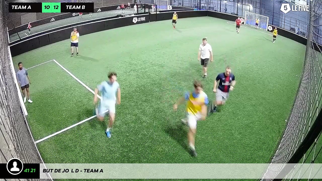 But de Joël D - Team A