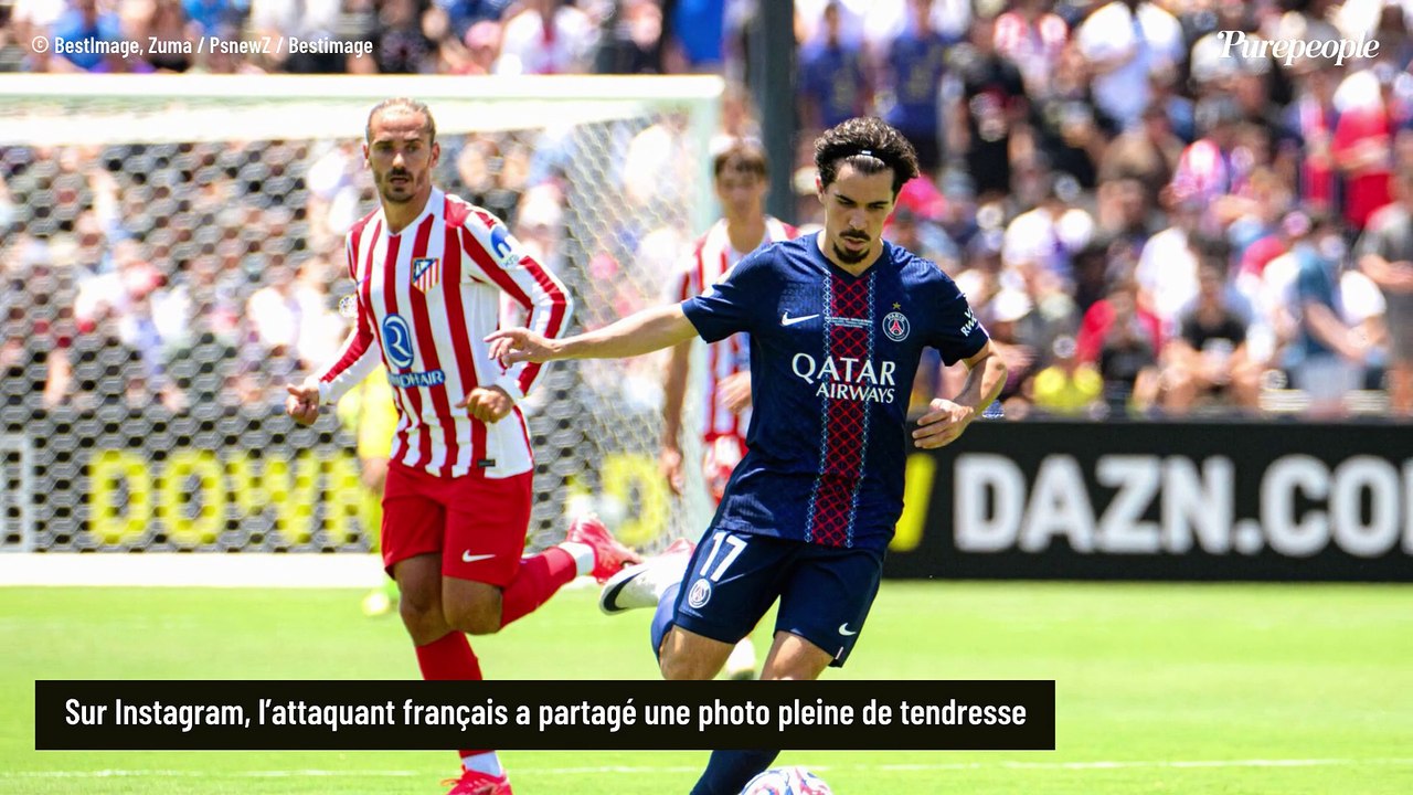 On ne s'y attendait pas ! Antoine Griezmann papa pour la 4e fois, partage une photo et une première information qui surprend