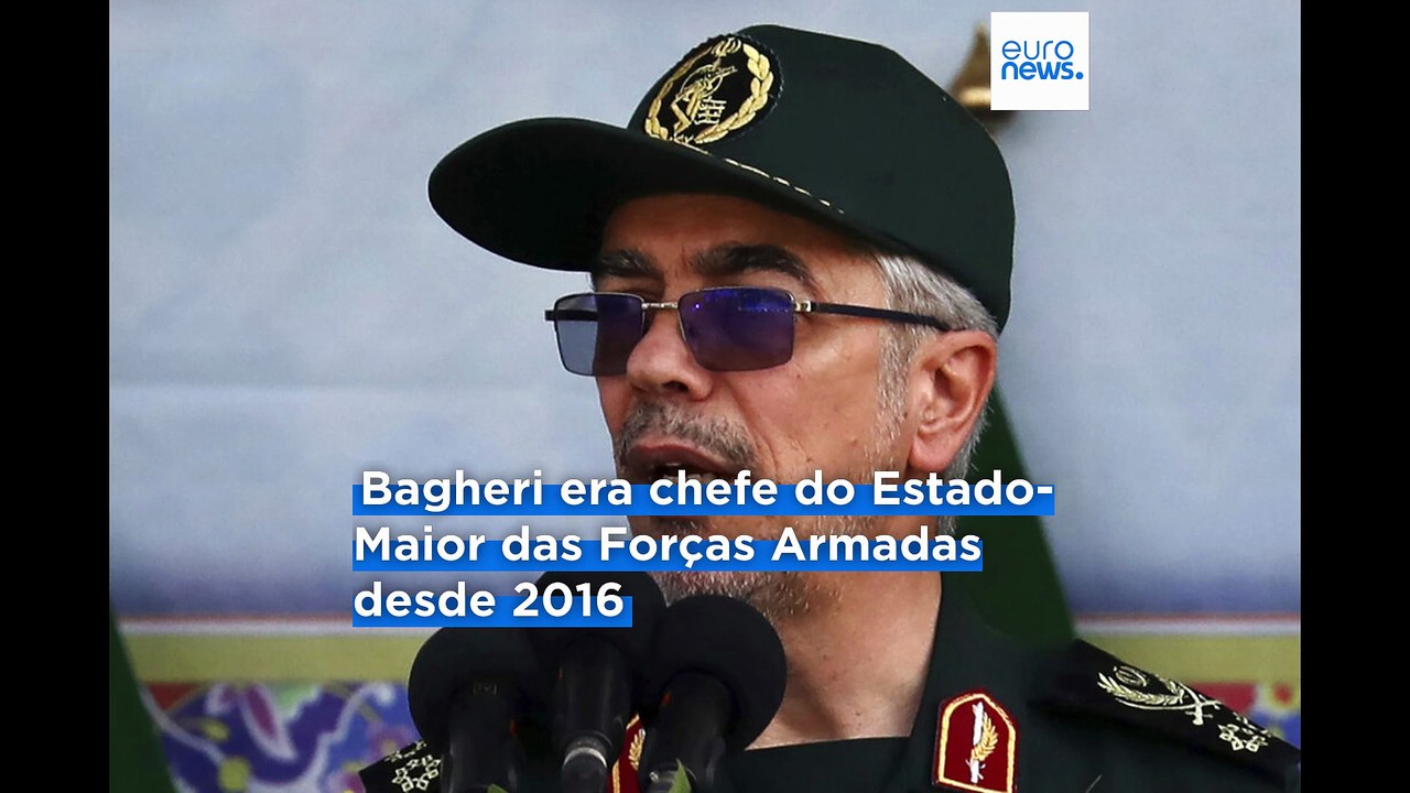 Quais os principais oficiais militares do Irão mortos nos ataques israelitas?
