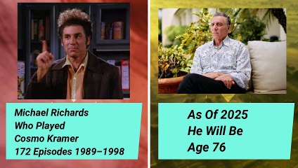 Seinfeld Tv Series Cast Then And Now 2025