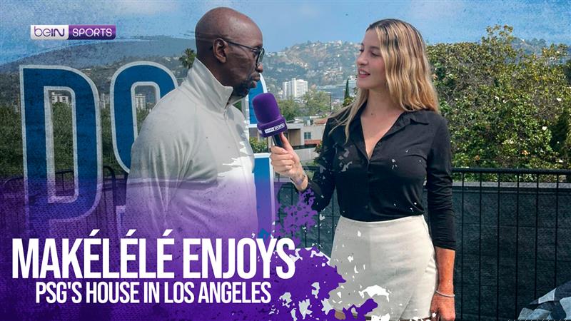 Makélélé Enjoys PSG'S House in Los Angeles