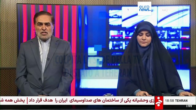Israele-Iran, colpita la sede della Tv di Stato a Teheran